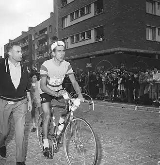 Federico Bahamontes in de Ronde van Frankrijk 1960.