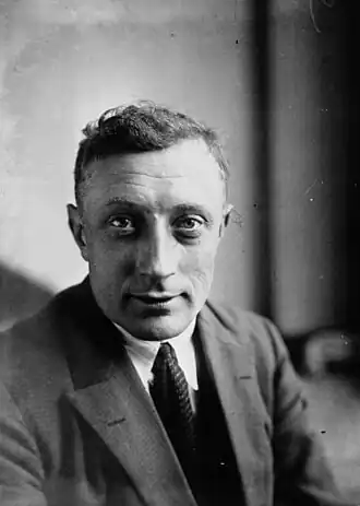 Van de Casteele in 1929