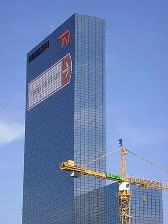 Tijdens de Tour de France in 2010