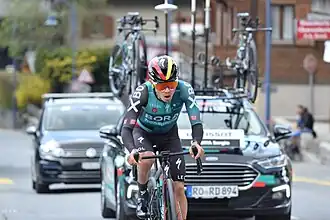 Higuita in de Ronde van Romandië 2022.