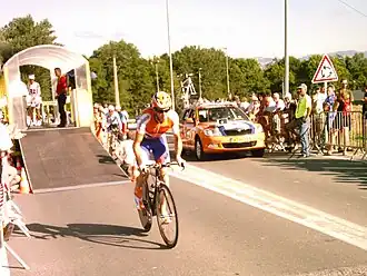 Thomas Rabou in de Ronde van de Ain 2009