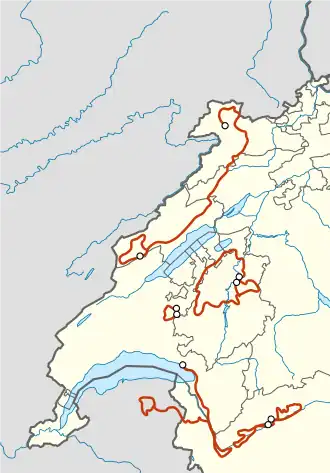 Routekaart van de Ronde van Romandië 2010