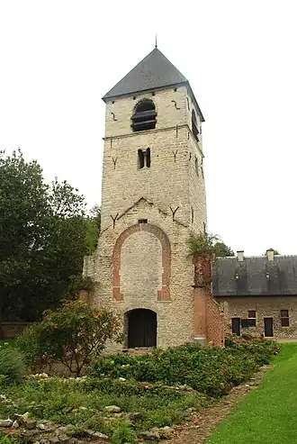 Romaanse kerktoren van Neder-Heembeek