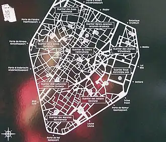 Gelegen in de Brusselse Vijfhoek