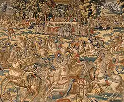 Carrousel des chevaliers (detail 3)