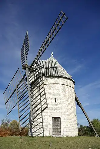 Molen in Sainte-Alauzie