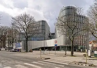 Het gemeentehuis van Etterbeek.