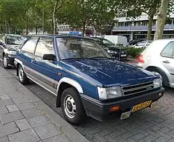 Toyota Tercel SR (L20), met 1,3 liter 2A motor