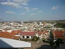 Uitzicht op een deel van Três Corações