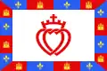 Traditionele vlag de Vendée.