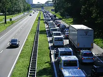 File op de A325