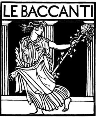 Prent uit Franse vertaling, Adolfo de Carolis