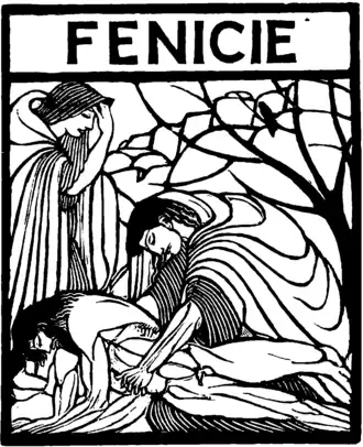 Prent uit Franse vertaling, Adolfo de Carolis