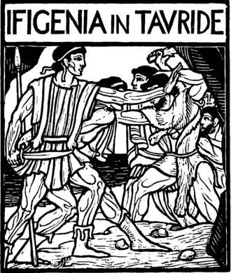 Prent uit Franse vertaling, Adolfo de Carolis