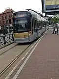 2016: tram 94 wordt uitgebaat met trams van het type T3000.