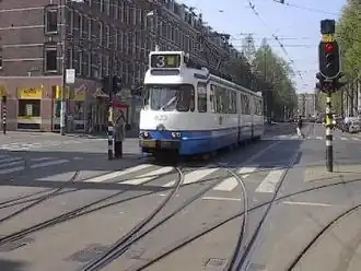 Tramlijn 3 op de Ceintuurbaan