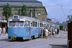 M25 trams in 1962