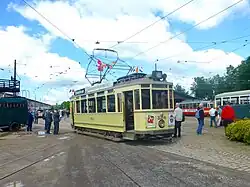 Motorwagen 824 uit Den Haag (Nederland; bouwjaar 1929).