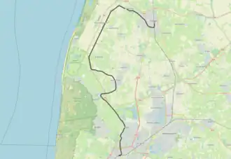 Tramlijn Alkmaar - Schagen op de kaart