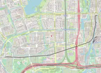 Tramlijn Amsterdam - Sloten op de kaart