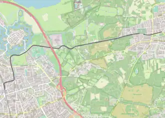 Tramlijn Bussum - Huizen op de kaart