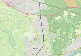 Tramlijn Ede - Wageningen op de kaart