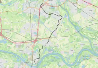 Tramlijn Elden - Lent op de kaart