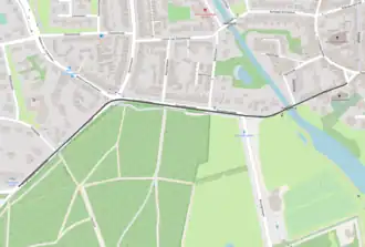 Tramlijn Ginneken - Mastbosch op de kaart