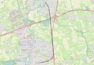 Tramlijn Oosterhout - Keizersveer op de kaart
