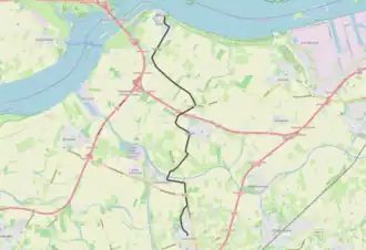 Tramlijn Oud Gastel - Willemstad op de kaart