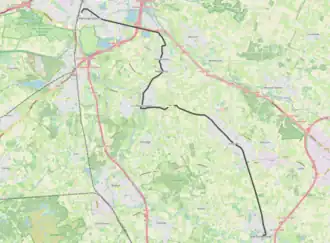 Tramlijn Sint-Oedenrode - 's-Hertogenbosch op de kaart