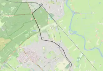 Tramlijn Soest - Baarn op de kaart