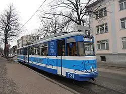 Gotha-tram type G4-61 uit 1967, nu partytram T31 Pauline