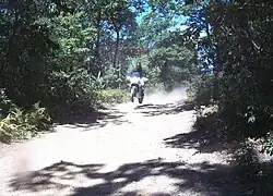 Transalp off-road gebruik