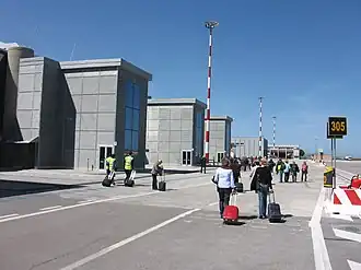 Luchthavengebouw van Trapani-Birgi in 2010