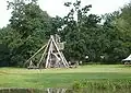 Warwick Castles trebuchet is momenteel de grootste ter wereld (2009)