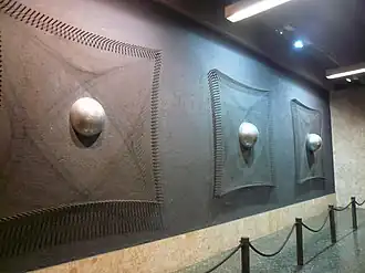 Tres Boles, een kunstwerk in het metrostation