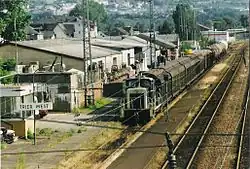 Goederentrein bij Trier West in 1997