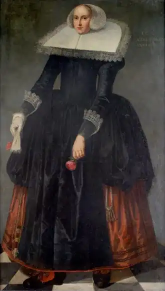 Portret Trijntje Keever, 1633. Collectie: Edams Museum