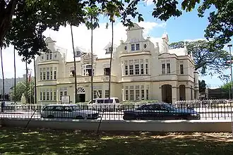 National Museum and Art Gallery in de straat Frederick Street in Port of Spain