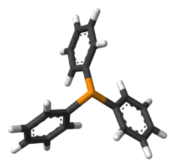 Molecuulmodel van trifenylfosfine