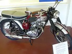 De 200 cc Tiger Cub werd gepresenteerd in 1954, maar dit exemplaar is van 1966