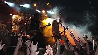 Trivium in april 2007.