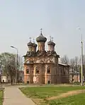 Troitskaya kerk Novgorod, Rusland (1557)