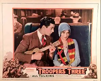 Affiche voor Troopers Three