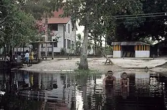 Recreatieoord Bersaba aan de Coropinakreek (1997)