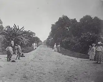 De Wanicastraat in 1880-1900