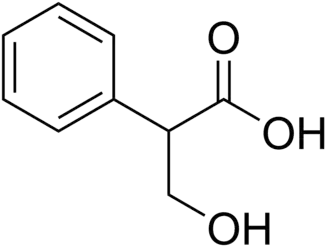 Structuurformule van tropinezuur