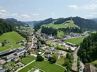 Zicht op Trubschachen