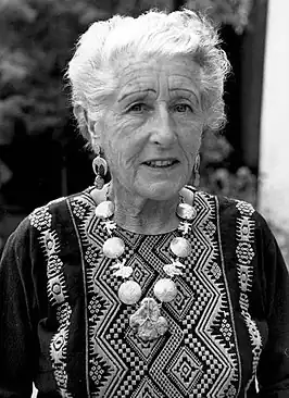 Gertrude Duby-Blom in 1986.